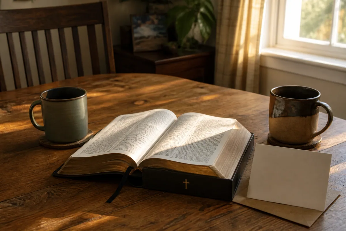 Biblia dla małżonków z miejscem na dedykację